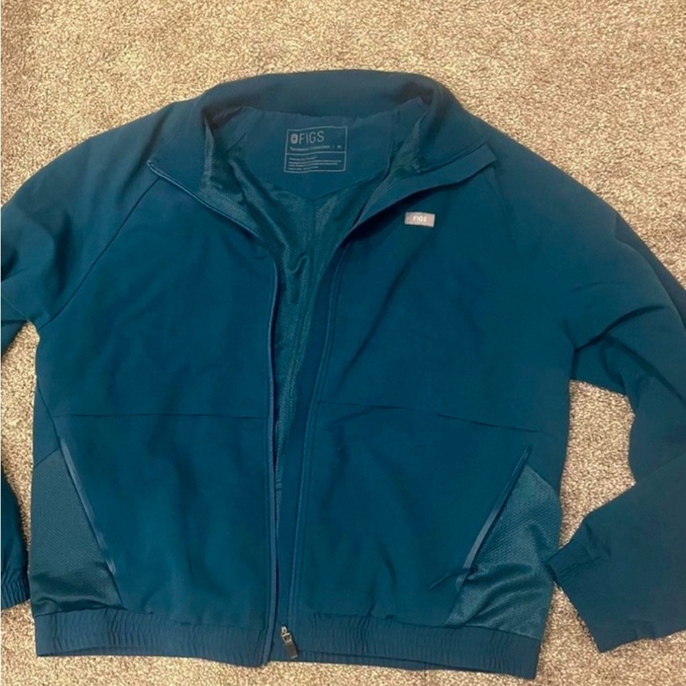 Figs FIONLITE™ Sydney Scrub Jacket Caribbean blue Medium
